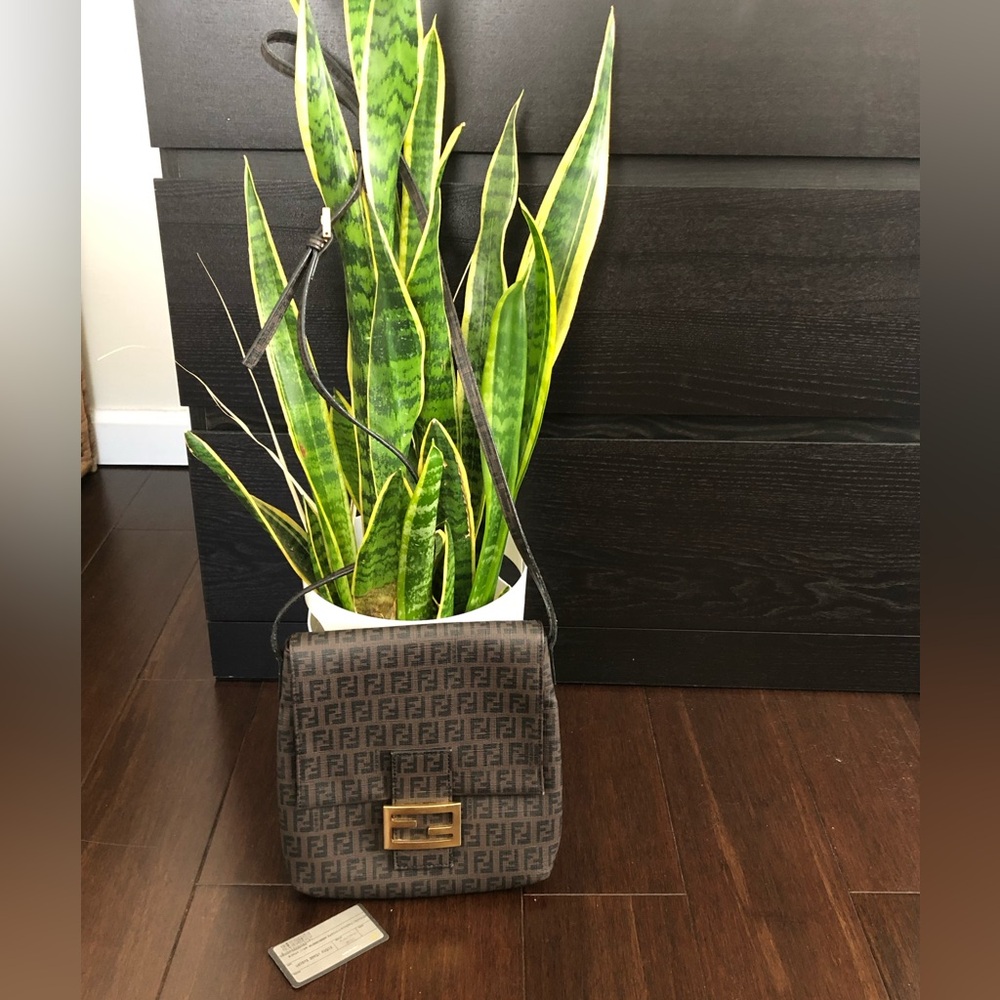 ❌SOLD❌ Authentic Fendi Zucchino Messenger Bag